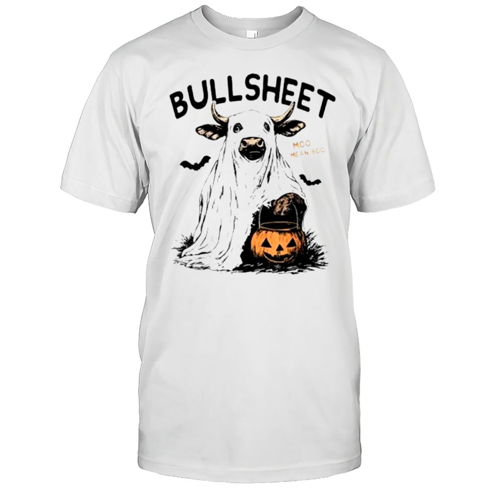 Bullsheet Moo I Mean Boo Halloween