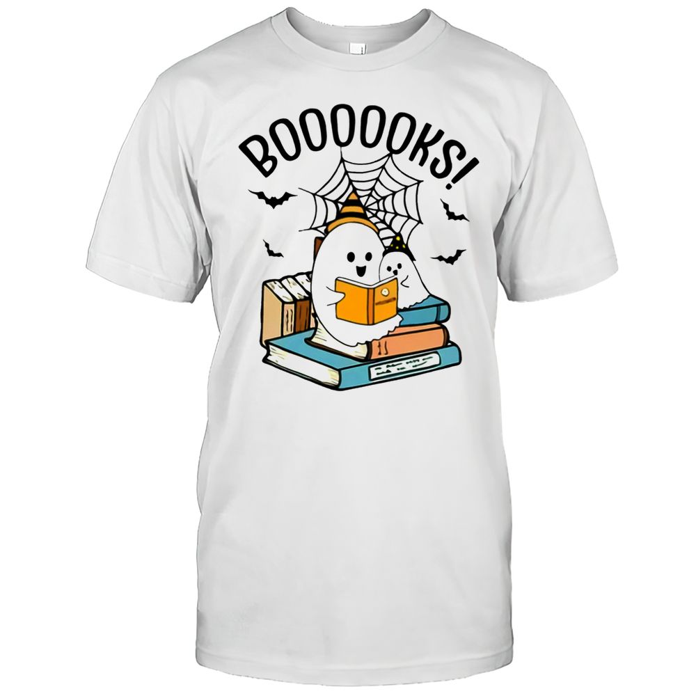 Ghosts Reading Books Halloween Pun Classic