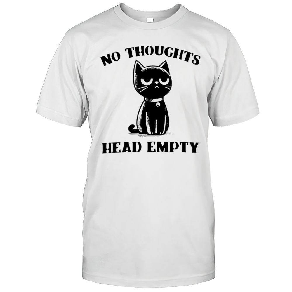 No Thoughts Empty Head Cat